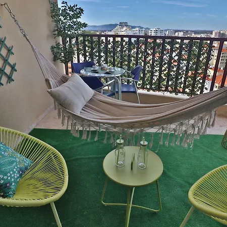 New Wow Beach Flat - 300mts To Beach Elevator Wifi Apartment Portimao